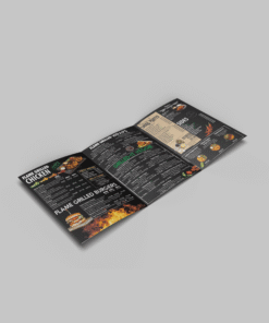 445mm x 210mm flyer printing UK – Blazeprint wide format leaflets