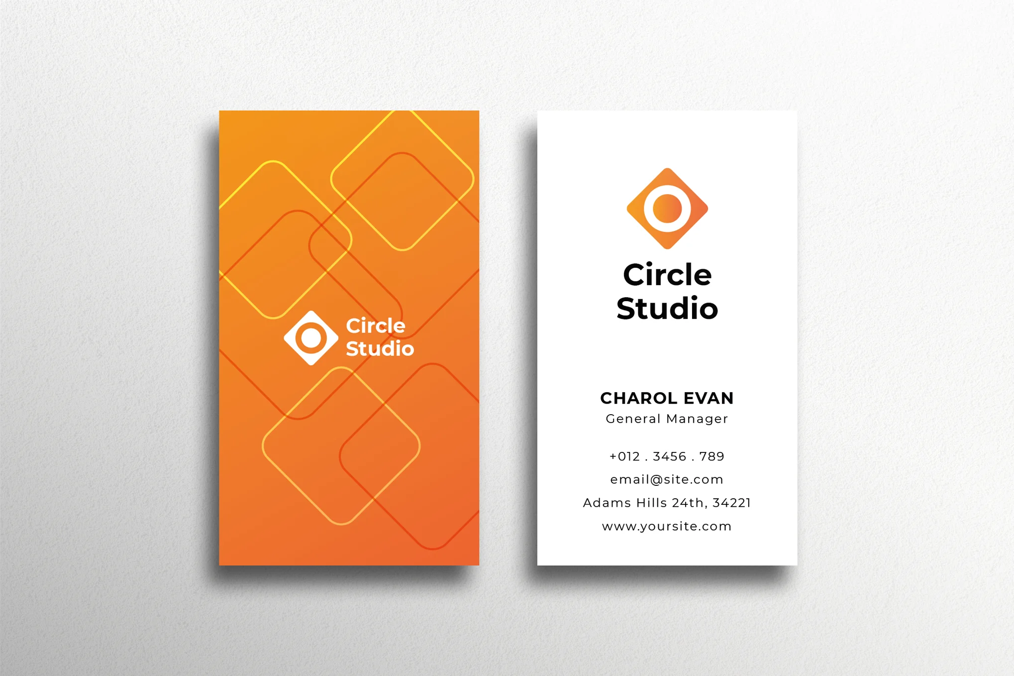 Gloss laminated business card printing with free UK delivery