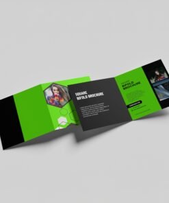 Panoramic 445 x 210mm leaflet printing for restaurants and takeaways