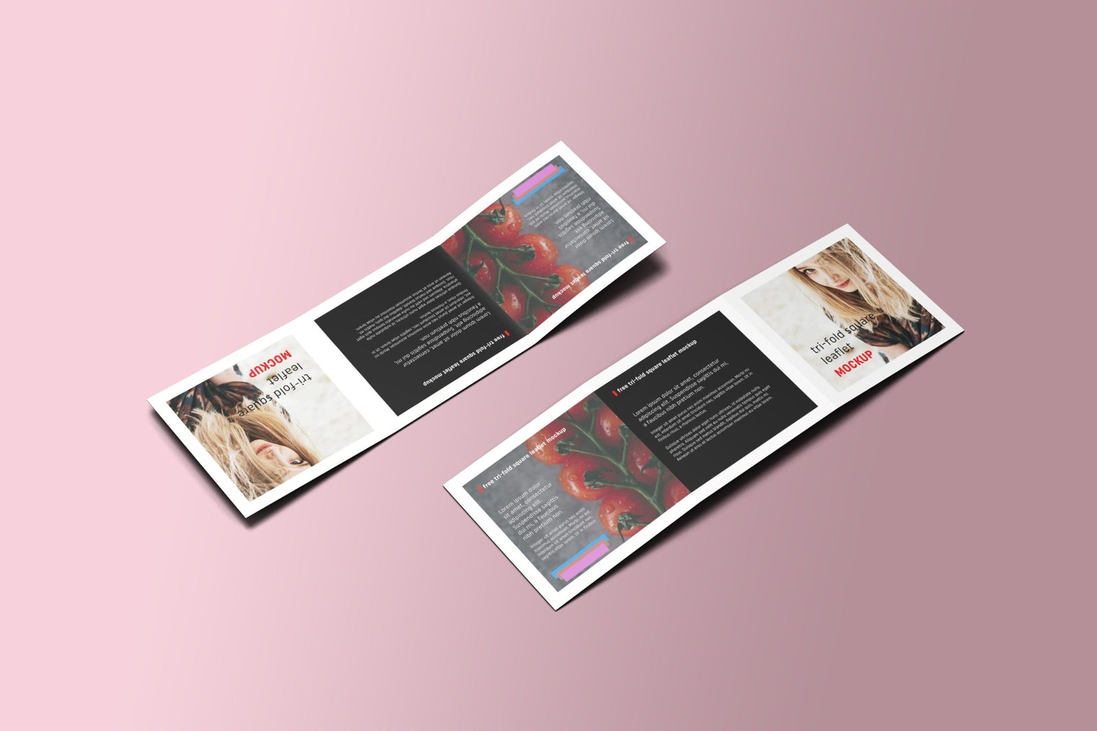 Wide A4 leaflet printing 420 x 148.5 mm – full colour