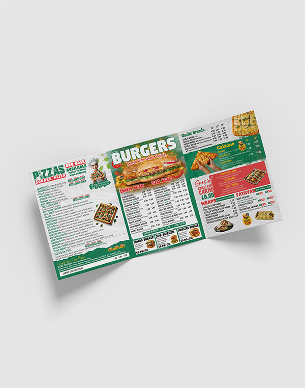 A4 panoramic flyer printing UK – Blazeprint